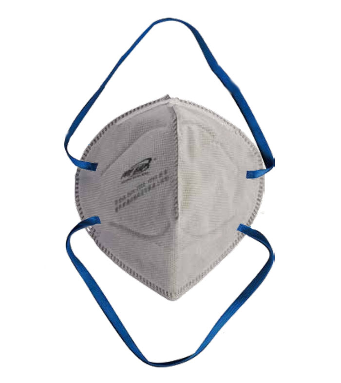 折叠式有机蒸气异味及颗粒物防护口罩（头戴式）